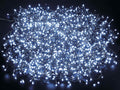 Fili di luci luminarie natalizie con cavo verde da 30 metri con 1500 led bianco, m 30 con luci+5 solo cavo