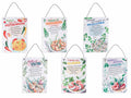 Decorazioni da cucina in metallo stampato da appendere con ricette, set da 12 pezzi, cm 14 x 20 H (con gancio 27)