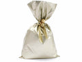 Busta a sacchetto regalo metallizzata champagne opaco. Ideale per confezioni, set da 50 pezzi, cm 30 x 50 H