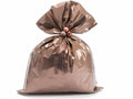 Busta a sacchetto regalo metallizzata bronzo opaco. Ideale per confezioni, set da 50 pezzi, cm 45 x 60 H