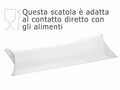 Scatole regalo a tubo trasparenti in PET - uso alimentare, set da 25 pezzi, cm 26 x 3,2 x 10,5 H