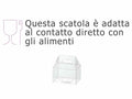 Scatole rettangolari trasparenti con manico in PET - uso alimentare, set da 25 pezzi, cm 10x7,5x6,3H (con manici12)