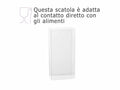 Scatole regalo trasparenti in PET - uso alimentare rettangolari, set da 25 pezzi, cm 9,5 x 5 x 20,4 H