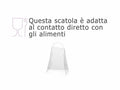 Scatole a borsa trasparenti in PET - uso alimentare con manico, set da 30 pezzi, cm 9,5x4,2x12H (con manici15)