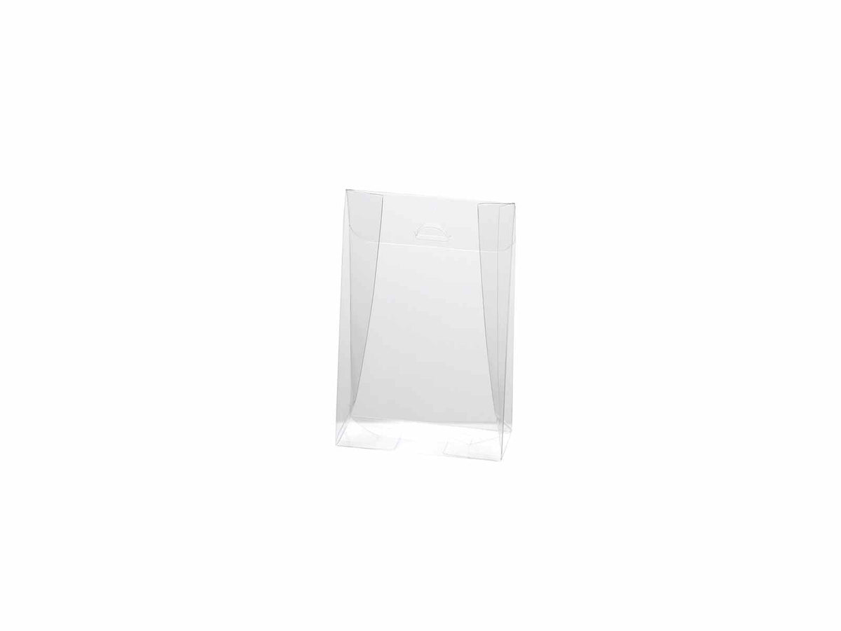 Scatole trasparenti rettangolari in PET - uso alimentare, set da 20 pezzi, cm 11,5 x 5 x 17,6 H