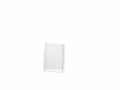 Scatole trasparenti in PET - uso alimentare rettangolari, set da 25 pezzi, cm 9 x 3,5 x 13,5 H