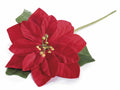 Stella di Natale artificiale pick per confezioni regalo con gambo modellabile, set da 36 pezzi, Ø 11,5 cm x 16 H