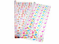 Fogli trasparenti alimentari OPP 30 micron carta regalo con decori pasquali, cm 70 x 100 H