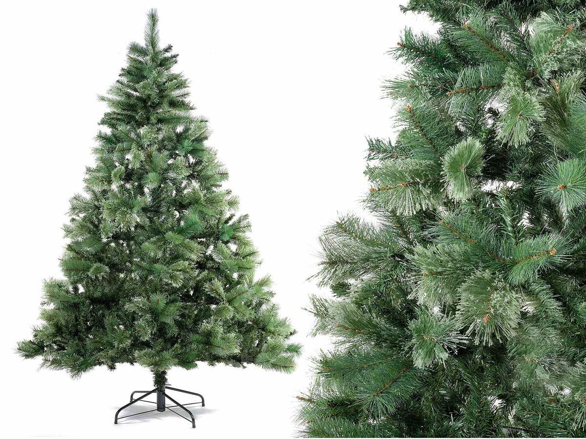 Pini natalizi artificiali / alberi di Natale modello Tirolo m 2,10 H con 1180, M 2,10 H
