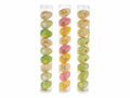 Uova di Pasqua decorative dipinte a mano da appendere in tubo da 9 pezzi, set da 6 pezzi, Ø 3,5 cm x 5 H