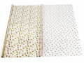 Confezioni di 60 fogli in cellophane trasparente BOPP 30 micron con decori, cm 70 x 100 H