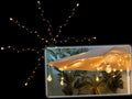 Luci a catena luminosa per ombrellone a 8 raggi, con 8 lampadine e 96 luci led, Filo: m 2 H