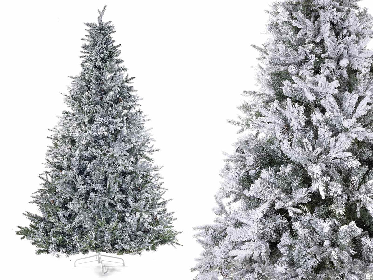 Pini natalizi / alberi di Natale super innevati Canada H300 con 4079 rami, M 3 H