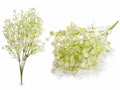 Fiorellini bianchi artificiali in mazzo / bouquet, set da 12 pezzi, cm 27 H (con gambo 36)