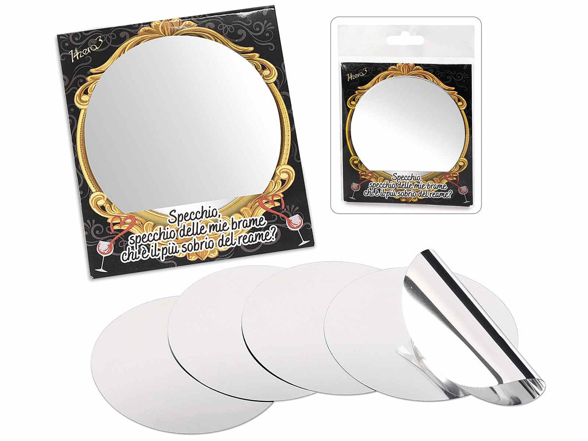 Dischi versatori per vino pieghevoli dropsaver salvagoccia in confezione regalo, set da 20 pezzi, Ø 7,5 cm