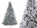 Pini natalizi / alberi di Natale super innevati New Canada H 210 con 1060 rami, M 2,10 H