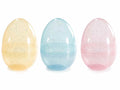 Contenitore trasparente per sorprese di Pasqua apribile a forma di uovo, set da 18 pezzi, Ø 10,5 cm x 15 H