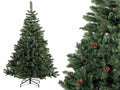 Pini natalizi artificiali / alberi di Natale New Aspen H180 con 698 rami e pigne, M 1,80 H