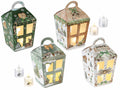 Candela piccola in plastica con luce LED effetto vetro da appoggiare, set da 32 pezzi, Ø 4 cm x 4,5 H