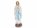 Statuina per Presepe raffigurante Madonna Vergine Maria realizzata in resina, set da 6 pezzi, cm 4 x 3,5 x 13 H