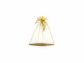 Sacchetto in organza oro con coulisse di chiusura in raso è una soluzione, set da 30 pezzi, cm 23x30H (al tirante 24,5)