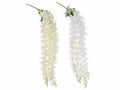 Rami di fiori artificiali cascanti in stoffa, set da 4 pezzi, cm 67 H (c / gambo 80)