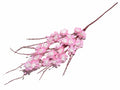 Rami di fiori di pesco decorativi artificiali primaverili, set da 4 pezzi, cm 34 H (con gambo 57)