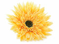 Girasole artificiale decorativo gigante in stoffa con gancio posteriore, set da 2 pezzi, Ø 50 cm x 15 H