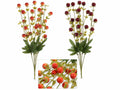 Rametti di fiori di fico artificiale, set da 8 pezzi, cm 33 H (con gambo 42)