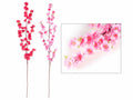 Rami primaverili di fiori di ciliegio artificiali, set da 8 pezzi, cm 74 H (con gambo 120)