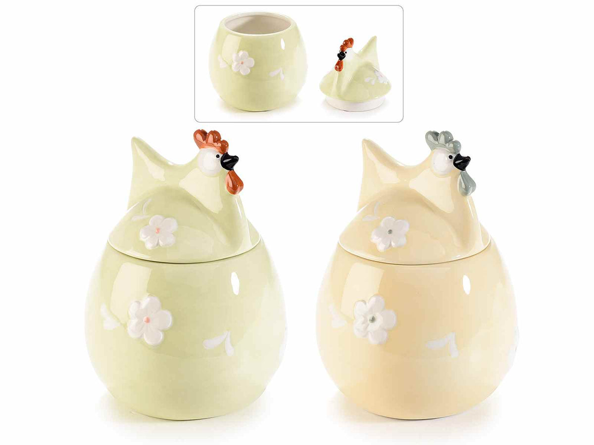 Barattoli alimentari portadolci / contenitori per alimenti, set da 2 pezzi, Ø 11,5 cm x 16 H