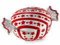 Barattoli natalizi adatti al contatto alimentare in ceramica, cm 20 x 11,5 x 8,5 H