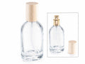 Flacone per fragranze in vetro trasparente da 50 ml con erogatore spray color, set da 20 pezzi, Ø 4,5 cm x 11 H