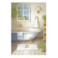 Quadro con vasca da bagno