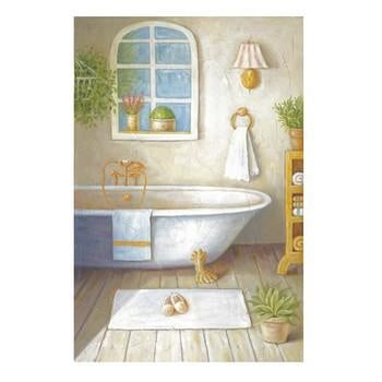 Quadro con vasca da bagno
