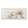 Quadro con brocca e fiori, 56x3,5x23 cm