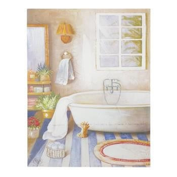 Quadro bagno vasca, 30x3x40 cm