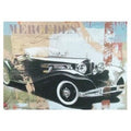 Quadro tela macchina mercedes, 80x60 cm