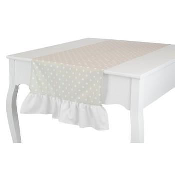Runner da tavola a pois, 150x45 cm (kit da 3)