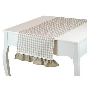 Runner da tavola collezione Vichy (kit da 3)