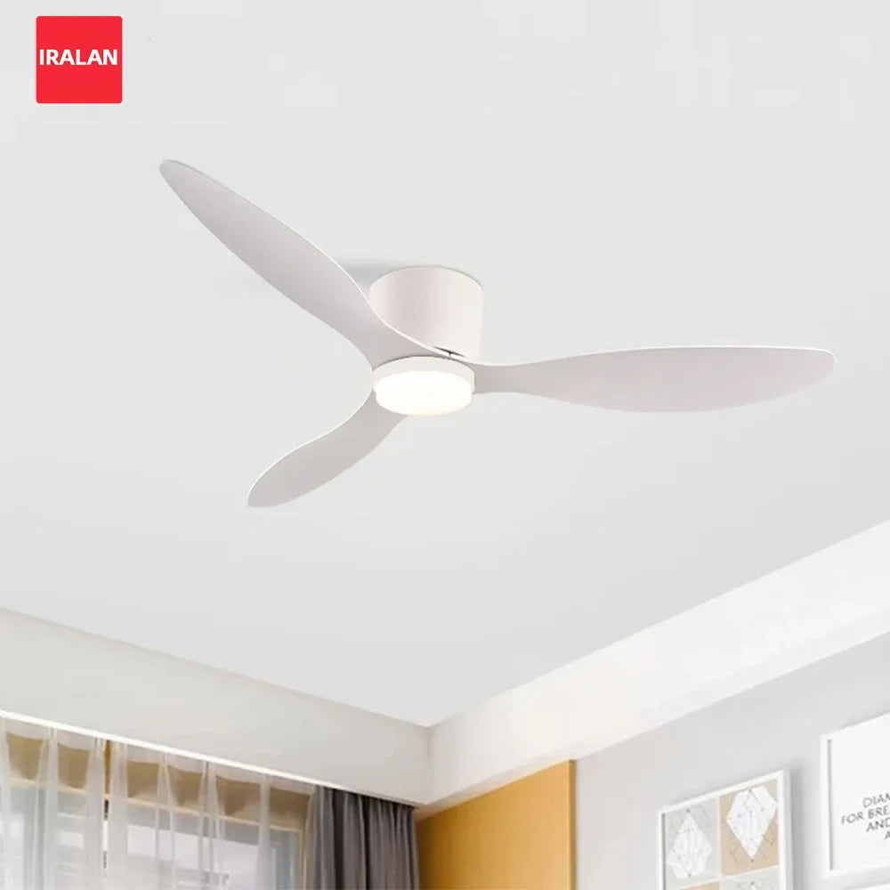 Ventilatore da soffitto a basso profilo 42 o 52 pollici con luce