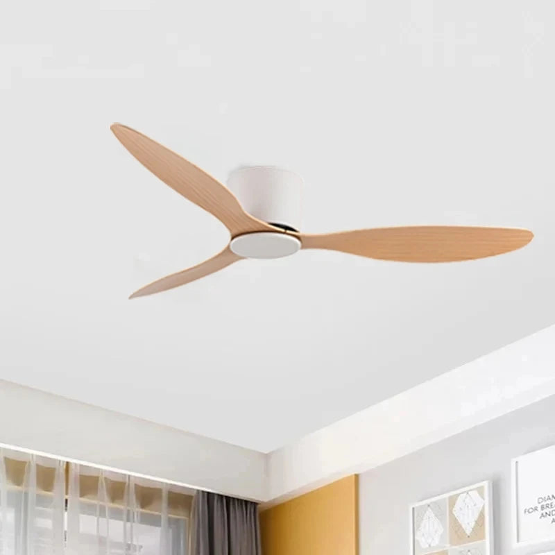 42 Ventilatori da soffitto da 52 pollici Nessuna luce Motore CC Ventilatori di raffreddamento con telecomando – foto 2