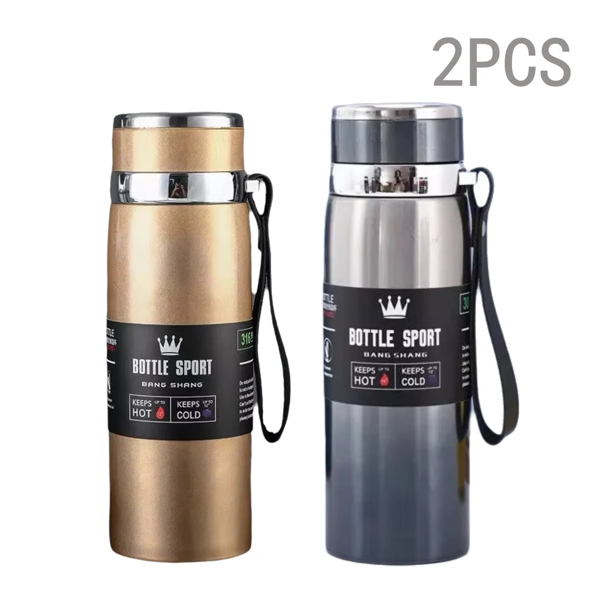 Borraccia Termica in Acciaio Inox da 1000 ml – foto 12