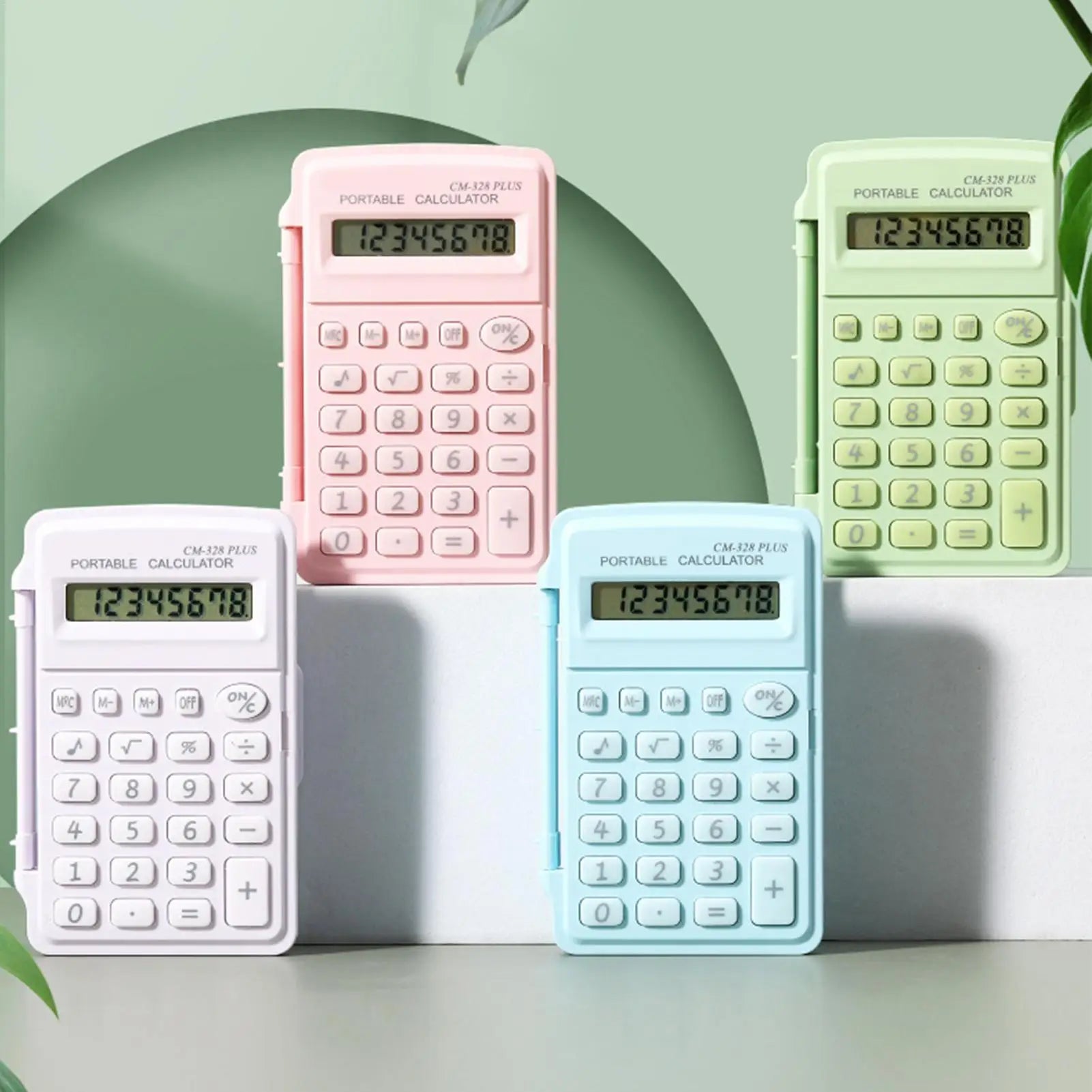 Calcolatrice tascabile con blocco note LCD, 8 cifre – foto 6