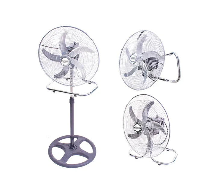 Ventilatore a piantana con 5 pale in metallo e 3 velocità – dettaglio 5