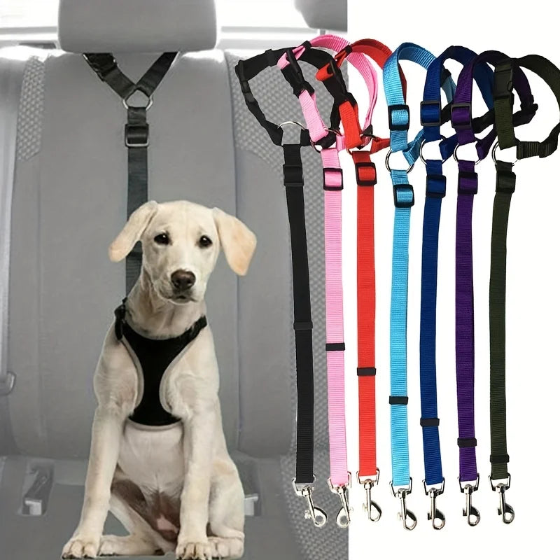 Cintura di sicurezza da auto per cani con imbracatura