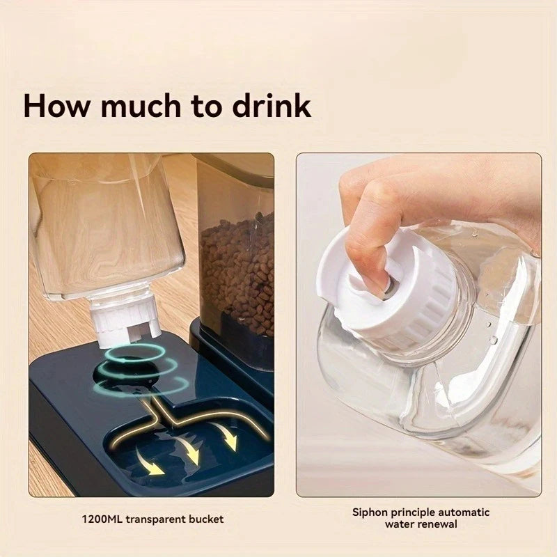 Set ciotole con distributore automatico di cibo e acqua – dettaglio 4