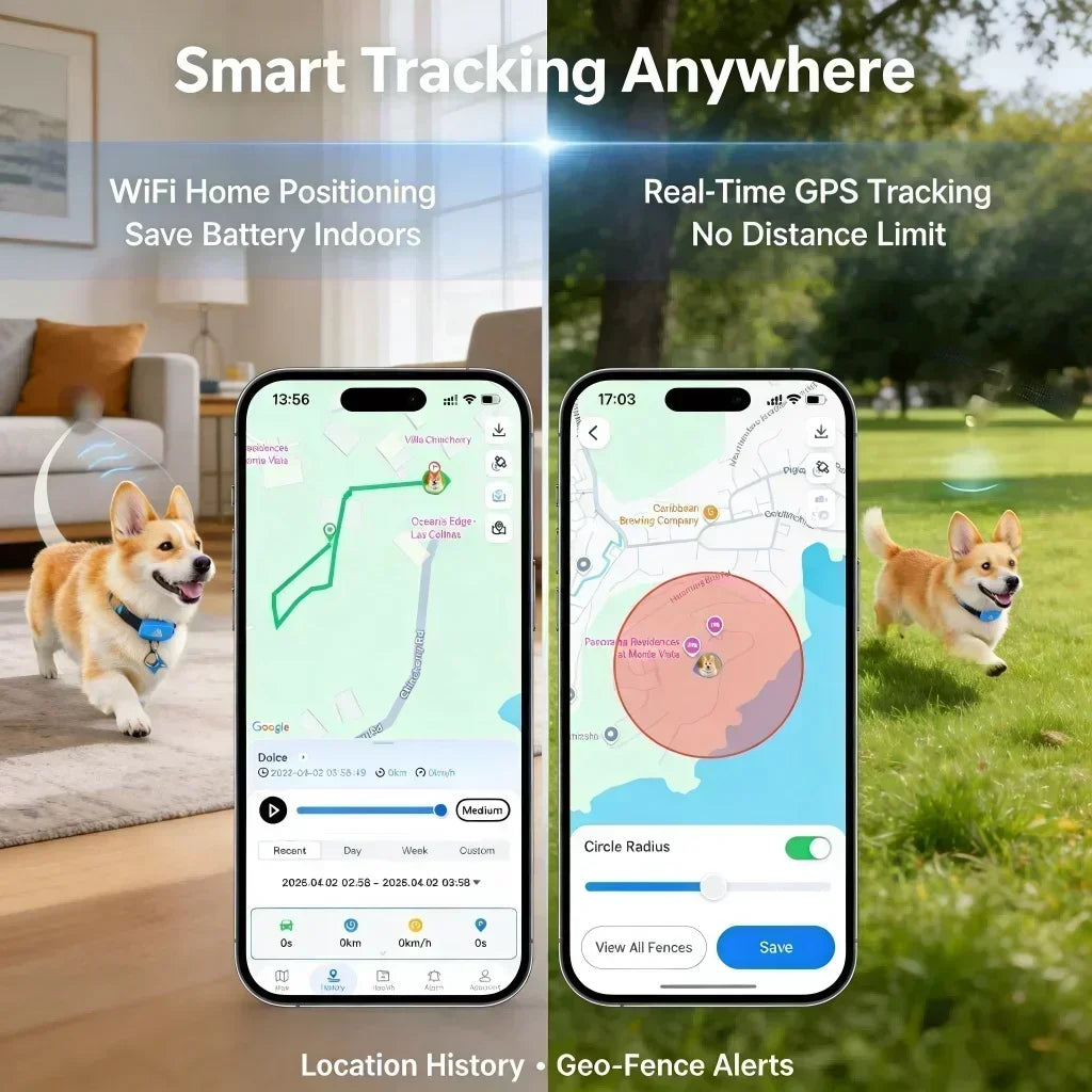 Localizzatore GPS 4G da collare per cani e gatti, IP67 – dettaglio 2