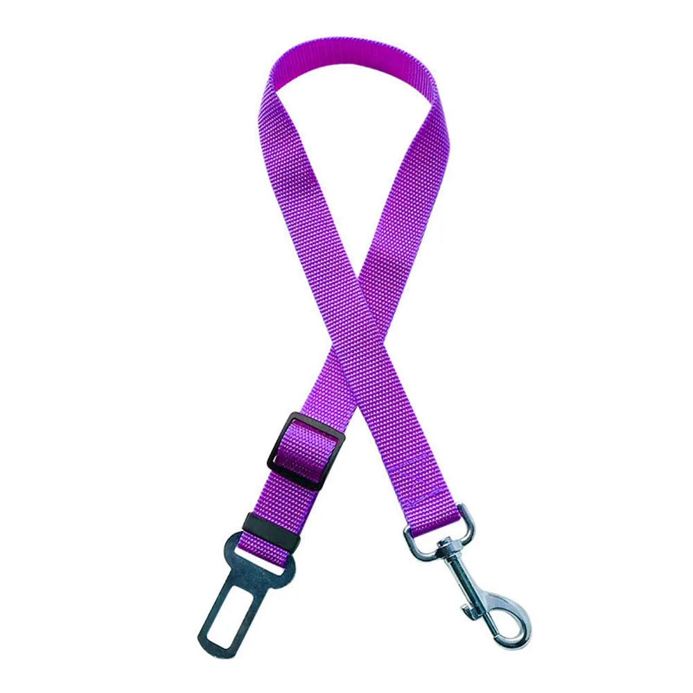 Imbracatura da auto per cani in nylon riflettente e regolabile – dettaglio 6