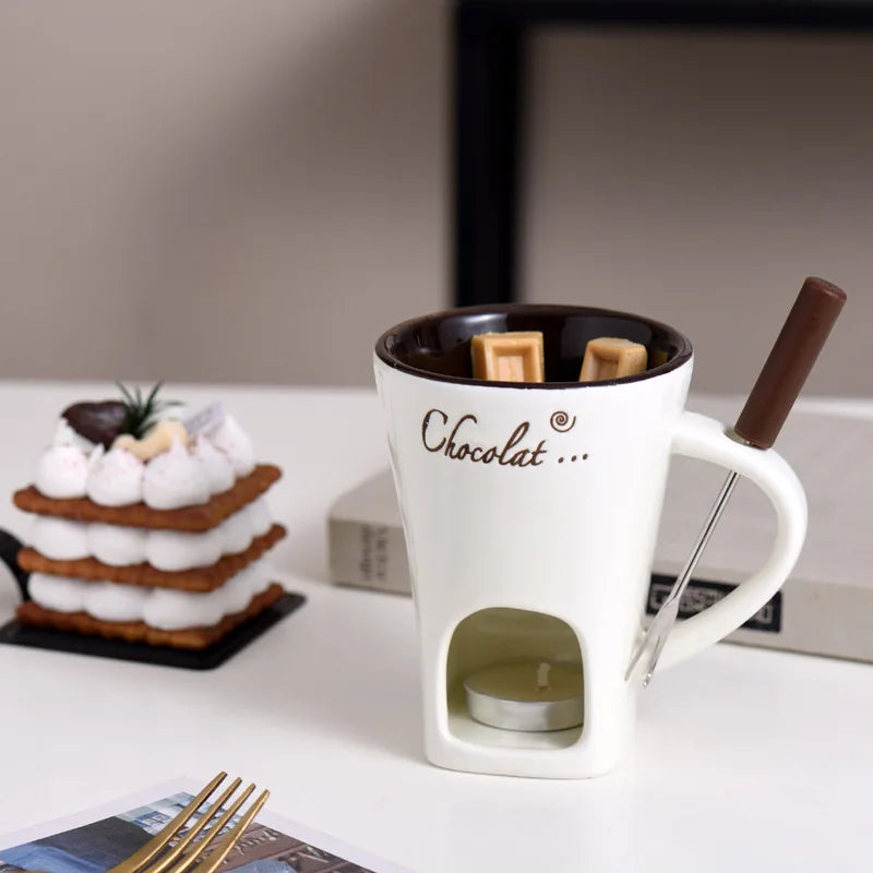 Tazza riscaldante per fonduta al cioccolato, 130 ml – dettaglio 8